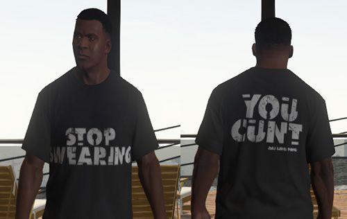 Stop Swearing T-Shirt